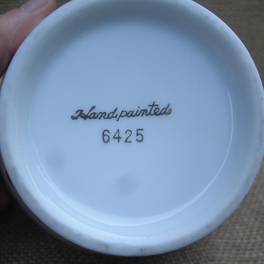 Vintage Andrea by Sadek Blue Lotus Ginger Jar - Picture 10 of 16